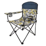 Equip Lightweight Camping Chairs with Carry Bag, Blue Modern Camo