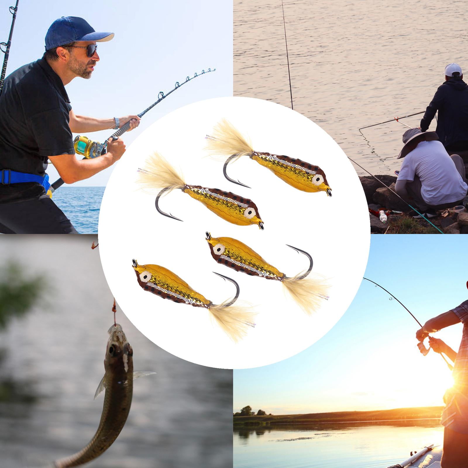 8 Pcs Epoxy Minnow Streamer Fly Saltwater Bass Trout Perch Chub Jig