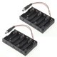 thumbnail image 5 of Caja de 2 piezas con soporte de batería para 6 pilas AA con cables (negro), 5 of 5