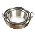 thumbnail image 1 of Recipiente para salsas Macarena Plato apilable de acero inoxidable para condimentos para acampar Plata, 1 of 8
