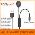 thumbnail image 1 of Cable cargador tipo C para reloj inteligente PD de 5 uds para Fossil Gen 6/Gen 5, 1 of 5