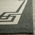thumbnail image 3 of SAFAVIEH Four Seasons Yasim Bordered Area Rug, Ivory/Charcoal, 9' x 12', 3 of 7