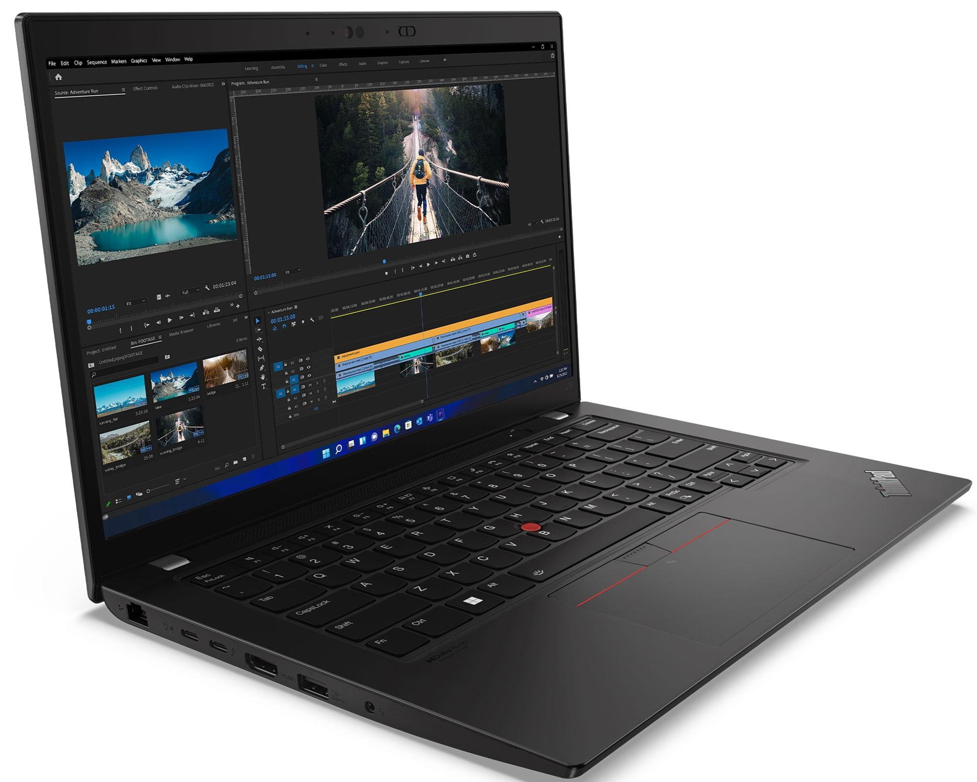 Lenovo ThinkPad L14 Gen 3 Home/Business Laptop (Intel i5-1235U 10
