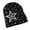 D, variant on Women Knit Beanie Hat Warm Ear Protector Hat Teens Rhinestone Drill Handmade Hat