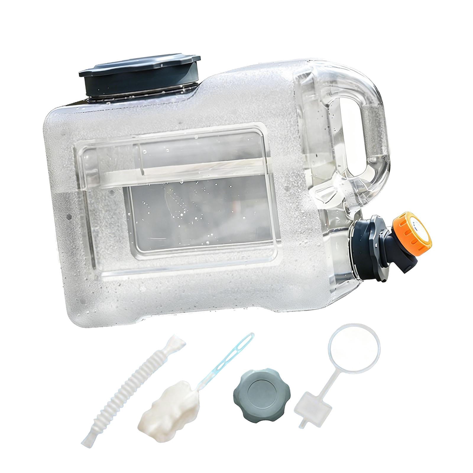 GARENDE Camping Water Jug with Spigot Portable Hydration Bucket for Emergency RV Car 8.6L