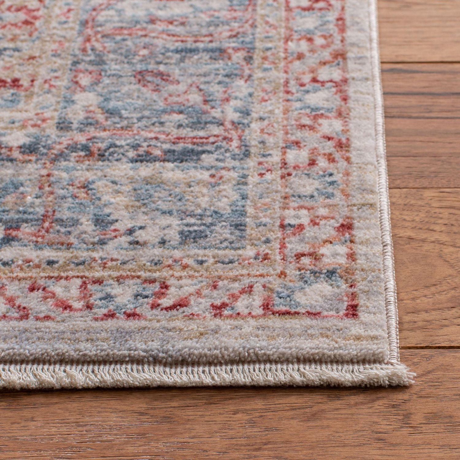 SAFAVIEH Kenitra Flowers Floral Bordered Polyester Area Rug