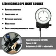 thumbnail image 2 of Lampe Ronde LED pour Microscope, Luminosité Réglable, 2 of 8