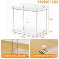 thumbnail image 4 of 2 Tier Bathroom Counter Organizer,Tiered Bathroom Organizer for Makeup,Perfume,Beauty Products,Skincare Organizers Shelf,Vanity Storage Tray for Bedroom,Spice Racks for Kitchen Corner,Rectangle, 4 of 7