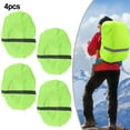 thumbnail image 3 of 4pcs Backpack Rain Cover With Safety Reflective Strip For Hiking School Bag, 3 of 10