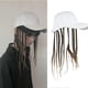 thumbnail image 2 of Braided Dreadlock Wigs Baseball Hat For Concerts Cosplay Event Fashion NonSlip Elastic Band Hiphop Dancing Ponytail Hat White hat light brow, 2 of 4