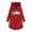 Red, variant on Tbopshirt Hoodies Pullover Hooded Sweatshirts for Women,Plus Size Essential Crewneck Sweatshirts Christmas Plush Hooded Long Sleeve Pullover Print Top