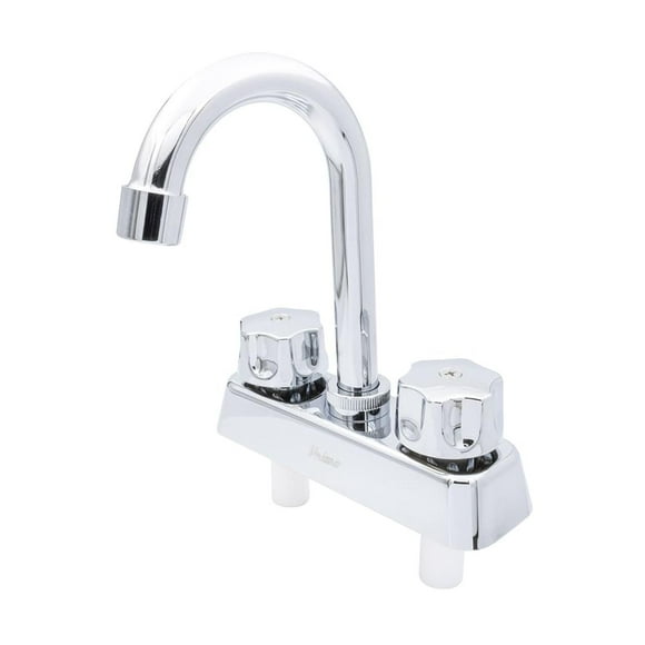 Mezcladora ABS para Lavabo, Cuello Tipo Bar, Manerales Hexagonales IUSA