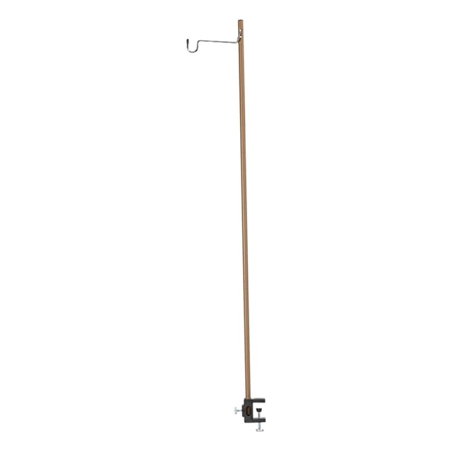 guohui Support de Lampe de Camping Crochet Détachable Mât Portable Léger Aluminium Inoxydable Café