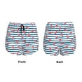 thumbnail image 4 of Disketp Clown Fish Print Women's Shorts Workout Shorts for Athletic Gym Running Shorts with Phone Pockets XX-Large, 4 of 8