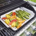 thumbnail image 2 of Henckels BBQ 2-pc Stainless Steel Grill Topper And Basket Set, 2 of 7