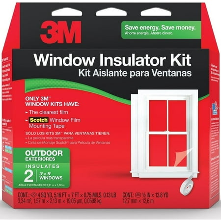 

3M Scotch 2170 W-6 Outdoor Window Insulator Kit 5.16 x 7 2/Pack