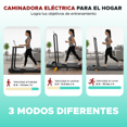 thumbnail image 4 of Caminadora Eléctrica 10km Themis negro 110 x 52.5 x 94 cm, 4 of 6