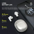 thumbnail image 5 of Wireless Earbuds,Bluetooth 5.4 Ear Buds LED Power Display Headphones Bass Stereo,Bluetooth Earbuds in-Ear Noise Cancelling Mic,40H Playback Mini Case IP7 Waterproof Sports Earphones for Android iOS, 5 of 8