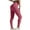 Pink, variant on WIZUTIZ Yoga Pants for Women Retro Casual Slim Yoga Pants Elastic Stretch High Waist Full Length Leggings Solid Sweatpants for Teen Girls Tiktok Trend Items Graduation Black