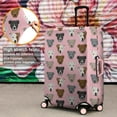thumbnail image 4 of Pit Bull Terrier Luggage Cover Fashion Suitcase Cover Baggage Covers Fit 25-28 Inch Luggage (Go Travel), 4 of 5