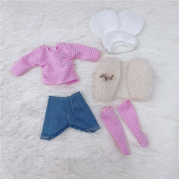 Ropa De Muñecas Para 30 cm 1/6 BJD Traje Niñas DIY Vestido De Moda Juguetes Accesorios De Muñeca