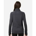 thumbnail image 3 of North End NE200W Women's Rhythm Waffle Pullover-Carbon-L, 3 of 6