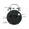 thumbnail image 5 of Super Loud Double Bell Bedside Alarm Clock With Night Light Bedside Home Decor, 5 of 5