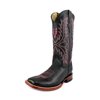 81093048 Round Toe Leather Western Boot