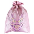 thumbnail image 2 of Wrapables® Silk Embroidered "Bra & Panties" Lingerie Bag - Pink, 2 of 2