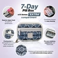 thumbnail image 4 of Made Easy Kit Pill Case - Weekly Medicine Organizer with Removable Seven-Day Vitamin & Supplement Box, 4 of 7