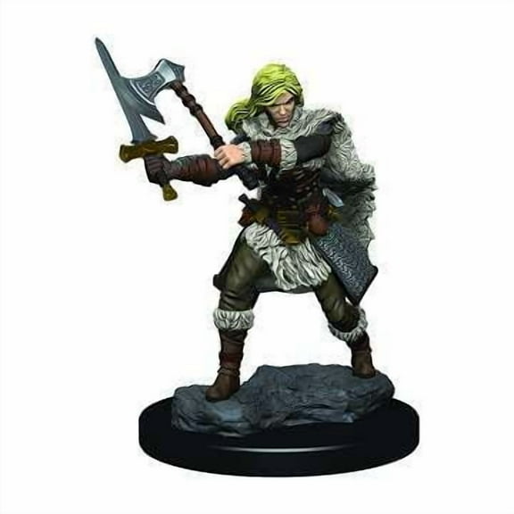 Dungeons & Dragons Premium Miniatures Human Barbarian Pre-Painted Figure