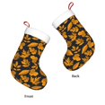 thumbnail image 3 of Salouo fall leaf Print Christmas Stockings,Large Xmas Stocking Set of 1 Holiday and Farmhouse Stocking for Christmas Holiday Party Decoration(17.7*11 Inch), 3 of 7