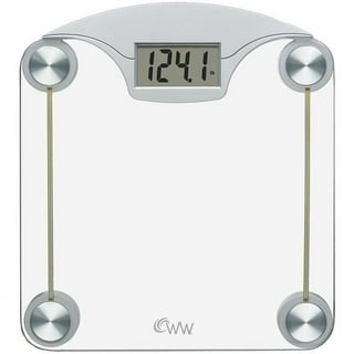 Thinner by Conair Scale for Body Weight, Digital Bathroom Scale in Silver