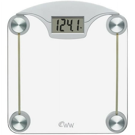 Weight Watchers by Conair Digital Glass and Chrome Scale WW39X