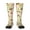 2 Black-2, variant on Monkeys in the Jungle Thigh High Socks Extra Long Stretchy Sock Women Over Knee High Opaque Stocking Daily Wear