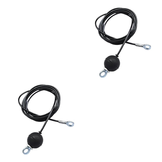 Naiovety Fitness DIY Pulley Cable Machine System Biceps Training Strength Sports Fijo 1.8 m 2piezas