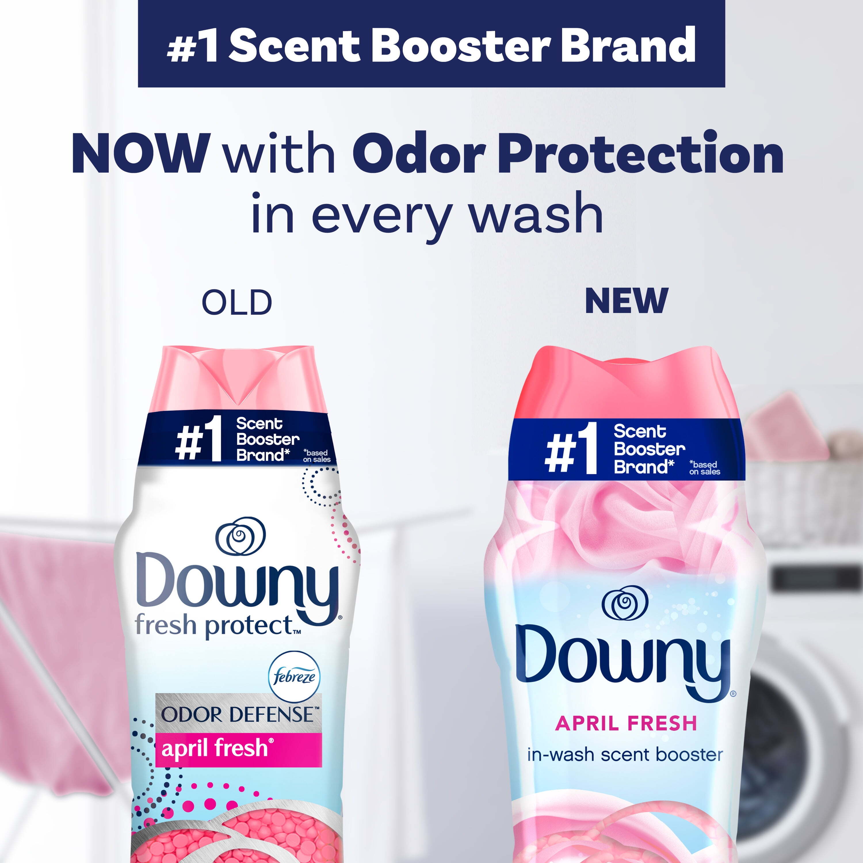 Downy In-Wash Scent Booster Laundry Beads, April Fresh Scent, 18.2 oz