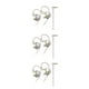 thumbnail image 1 of Seitruly Auriculares AK6 PLUS con cable en el oído, auriculares con conector de 3,5mm y 2 pines para teléfono móvil, auriculares manos libres Type7 NO7, 1 of 6