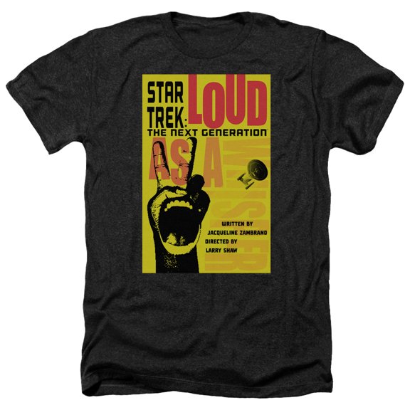 Star Trek - Tng Season 2 Episode 5 - Heather Short Sleeve Shirt - Small