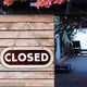 thumbnail image 5 of Letrero de puerta de creativo, colgador colgante, licencia de puerta, ,  impresa, etiqueta colgante para ventana libre, Sunnimix  Señal de puerta rústica, 5 of 8