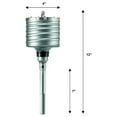 thumbnail image 4 of Bosch HC8550 4 x 12 Inch SDS Max Speed X Carbide Rotary Hammer Core Bit, Gray, 4 of 13