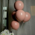thumbnail image 6 of Efavormart 25 Pack | 10" Dusty Rose Double Stuffed Prepacked Latex Balloons, 6 of 10