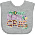 thumbnail image 3 of Inktastic My First Mardi Gras Boys or Girls Baby Bib, 3 of 4