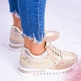 thumbnail image 2 of Chaussures Orthopédiques Élégantes Confortables en Cristal Strass Femmes Chaussures de Course Décontractées Sport Espadrilles, 2 of 3