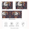 thumbnail image 2 of Yayeee Pillowcase King Size Set of 2 Satin Wrinkle Resistant Pillow Case, Brown Abstract Eagle, 2 of 8