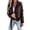 Brown 08, variant on Karymi Cute Tops for Women Faux Leather Moto Biker Jacket, Lapel Collar Asymmetric Zip Up Long Sleeve Belted Cropped Fake Leather Coat, Street Outerwear Rain Jacket