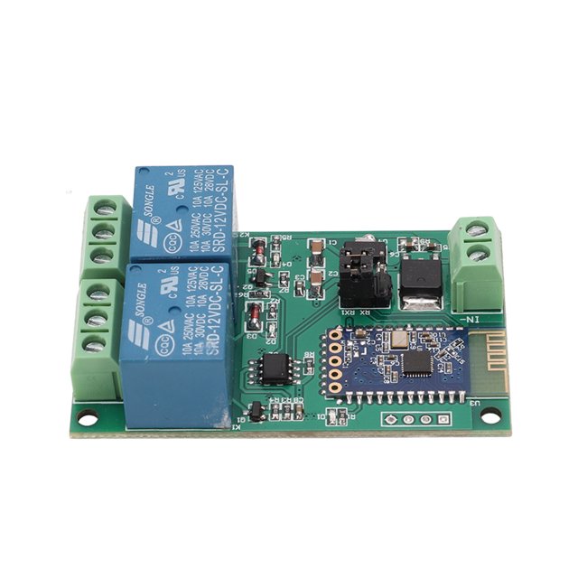 Relay Board, 10 Meters Trasmission Distance Light Indicator Relay Module For Electronic Equipment DC 12V