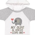 thumbnail image 4 of Inktastic Aunt and Uncle Love Me Nephew Boys or Girls Baby Bodysuit, 4 of 5