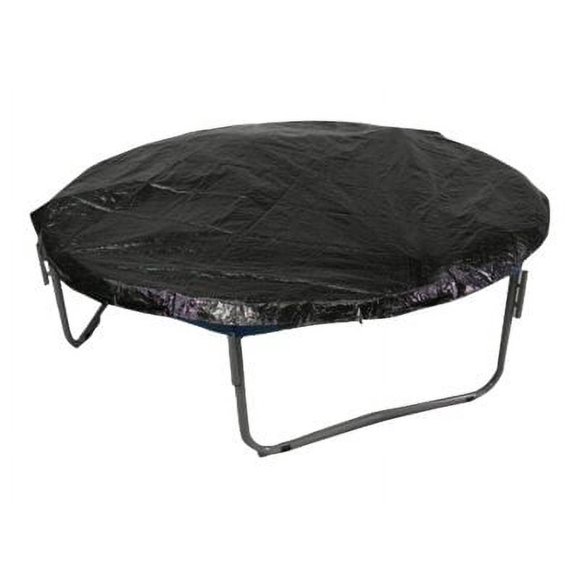 Upper Bounce® Housse de Trampoline Protectrice Résistante aux Intempéries, Convient à un Cadre Rond de 15 Pi - Noir