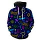 thumbnail image 1 of Sudadera con capucha y cremallera para hombre, de manga larga, con barra luminosa, estilo primaveral, estilo urbano divertido y de gran tamaño, estilo Harajuku con estampado 3D, informal y genial para, 1 of 6